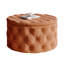 CHESTERFIELD Round Upholstered Pouf Hocker 70 cm-832200439
