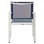 Chaise de patio empilable Darcie