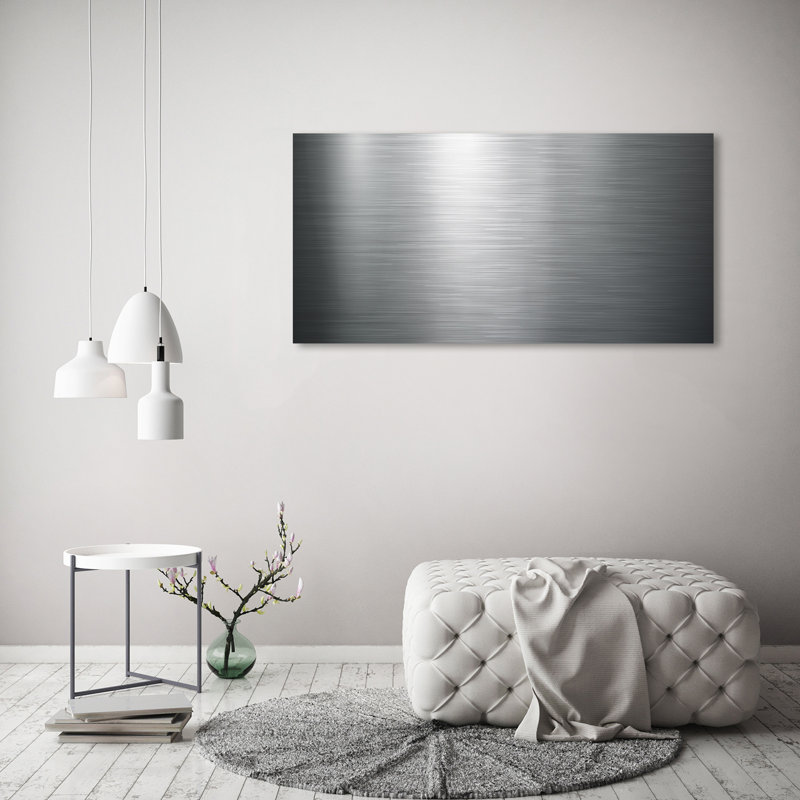 Metal Background - Wrapped Canvas Print