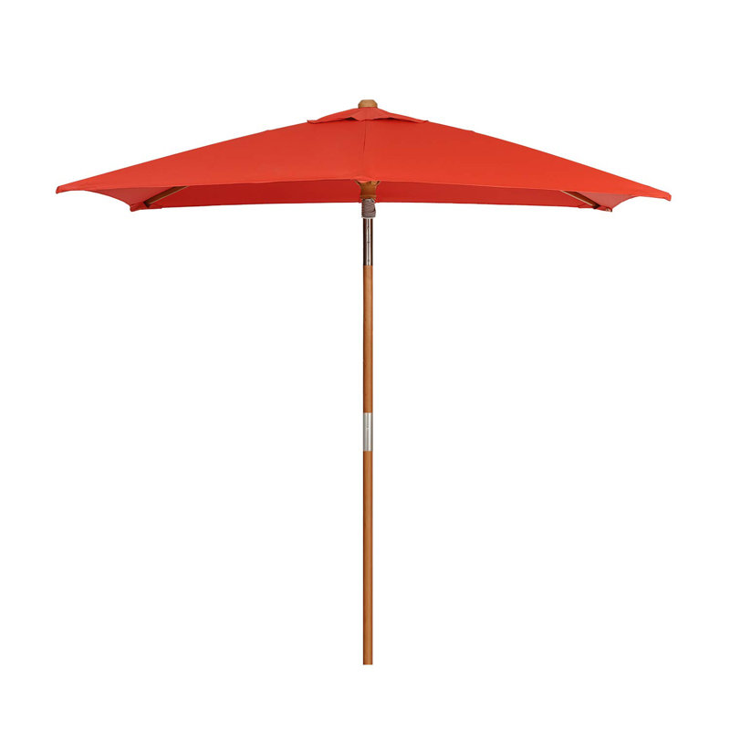 Kristofer 200cm X 150cm Rectangular Beach Parasol