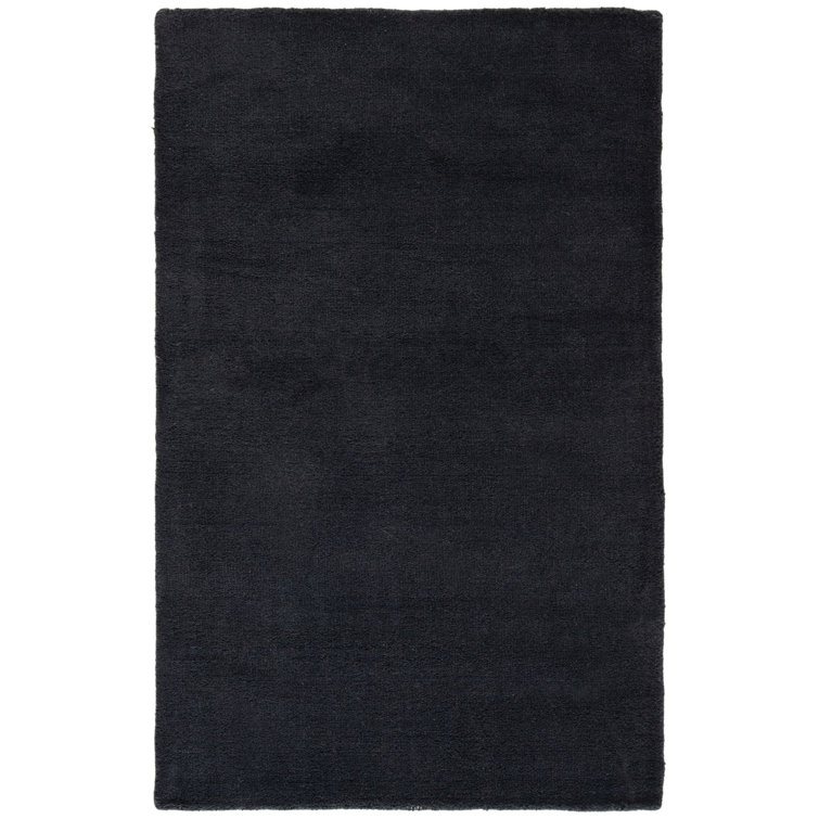 Frann Hand Tufted Wool Solid Color Rug