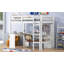 Lit mezzanine avec bureau en L, garde-robe et tablettes de rangement-228288112-228288119