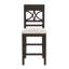 Ensemble de table de salle à manger 60 pièces en bois 60 po avec tablette de rangement et banc pour repas de cuisine élégants-131456145-131456146