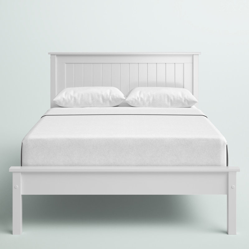 Stockdale Bed, White, Double (4'6)
