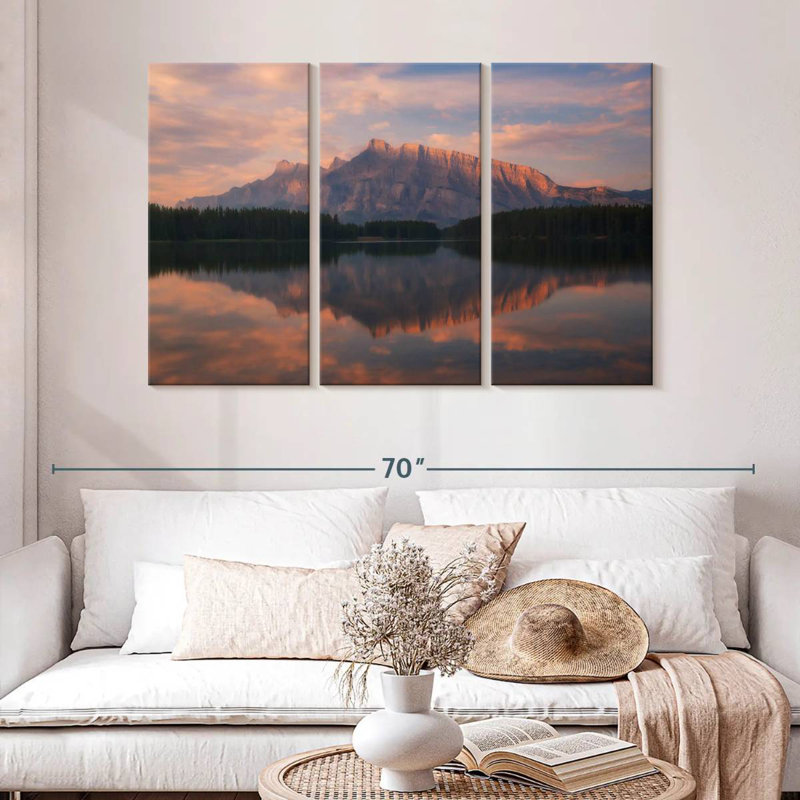 Alvord Two Jack Lake, 32" H x 50" W