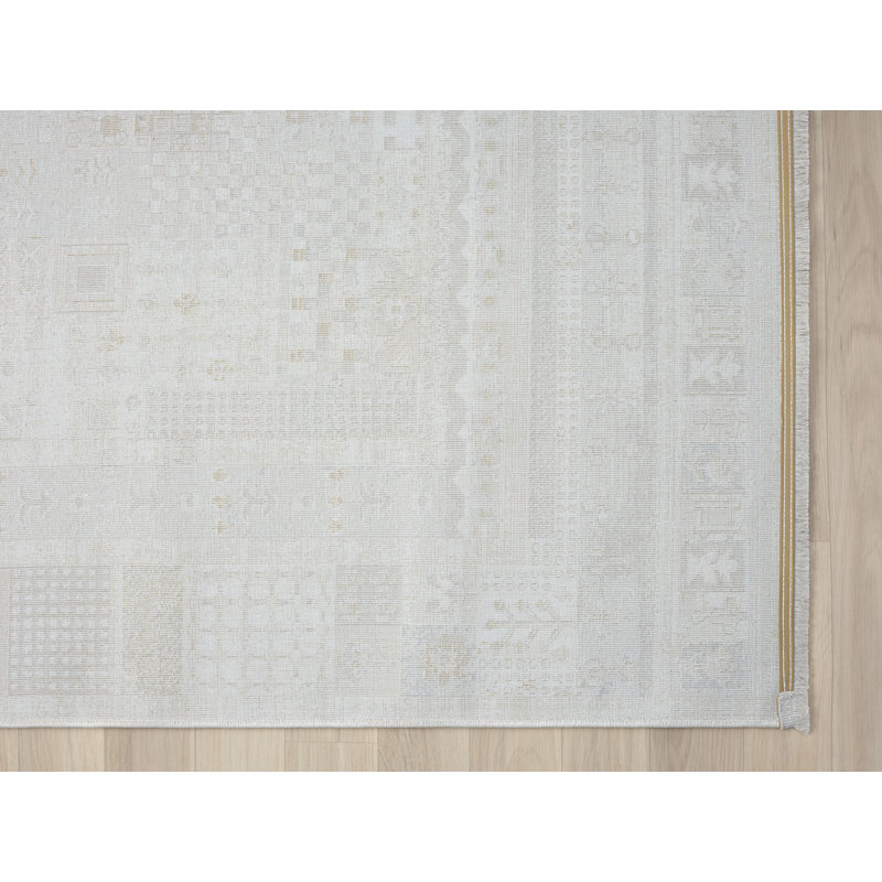 Zahra in Kashkuly design, cream Rug, Rectangular 160 x 230cm