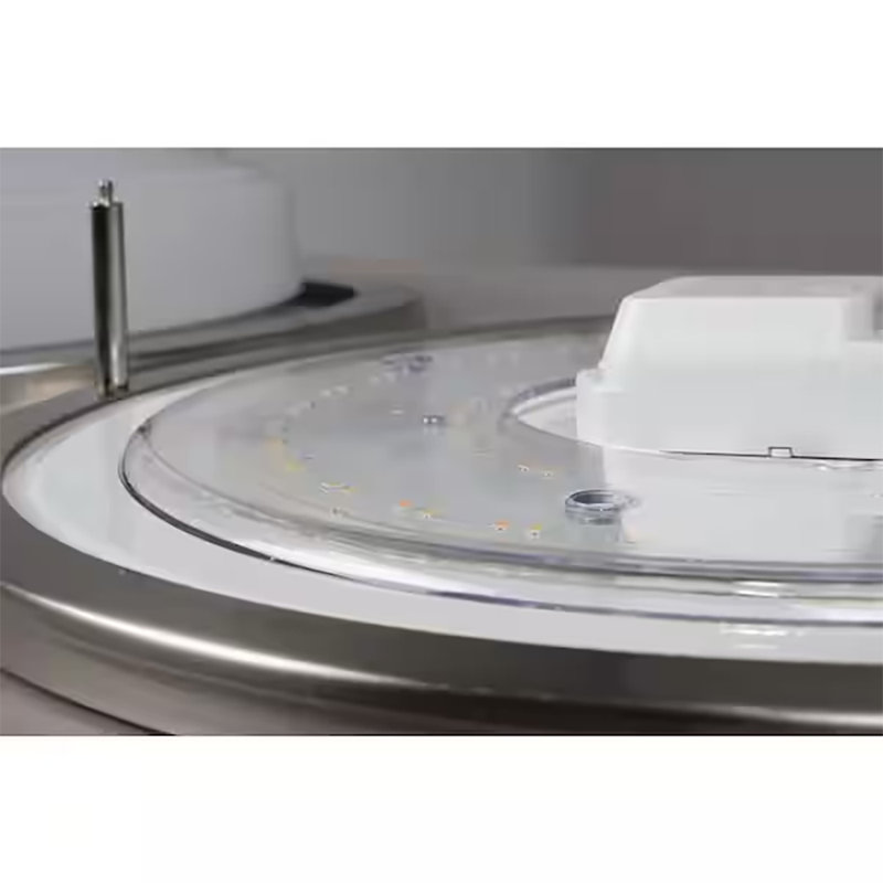 Shook LED Flush Mount Selectable Color Temperature Dimmable Ceiling Light, 3.5" H x 14" W x 14" D