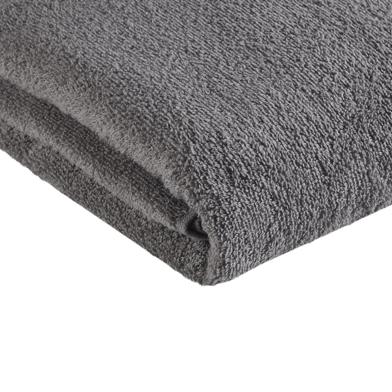 100% Cotton Quick Dry 12 Piece Bath Towel Set, Gray