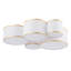 Plafonnier encastré cylindrique 5 lumières Cluster-2113411450