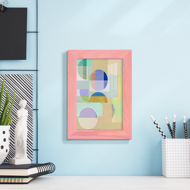 Frenk " Demi IV ", 9" H x 7" W x 1" D, Pink