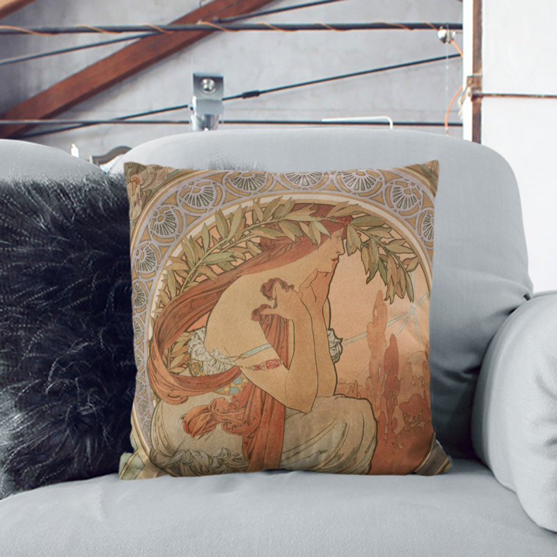The Arts Poetry Vol.1 Scatter Cushion, 40cm H x 40cm W x 15cm D