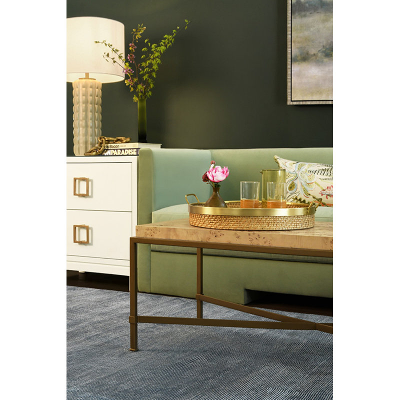 Hardwick Solid Wood Coffee Table, Brown