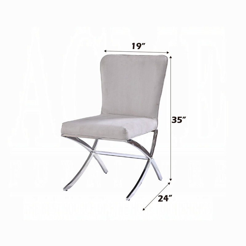 Chaise d'appoint Daire (lot de 2)