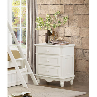 Table de chevet 3 tiroirs Classic Traditional