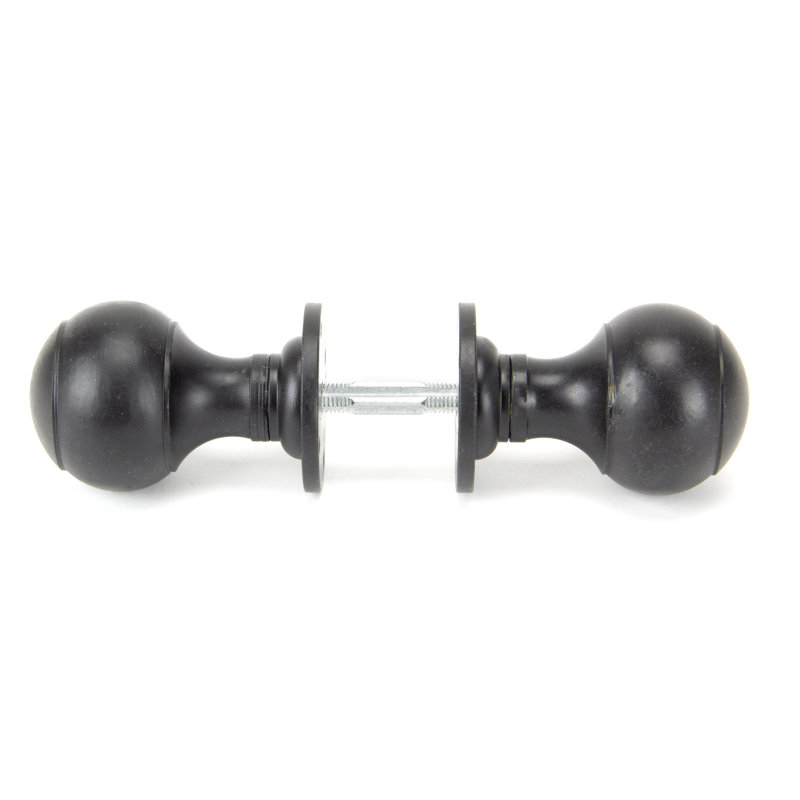 Regency Mortice/Rim Knob Set, External Beeswax