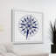 Blue Compass - Print on Canvas-17790707