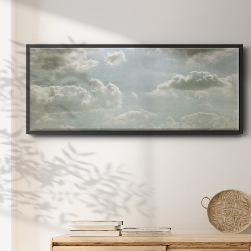 Sky Scrapers III- Framed Canvas, 8" H x 20" W