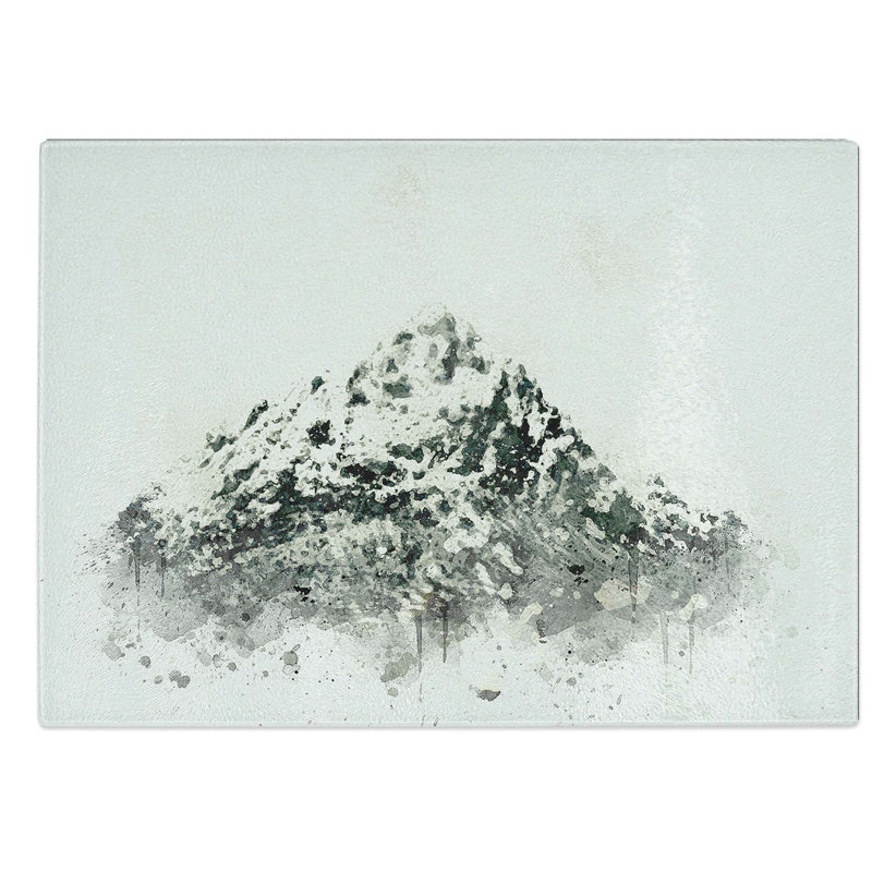 Glass Mountain in Scotland in Abstract Chopping Board, 39 cm W x 28.5 cm L