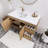 Spring 41.75'' Single Bathroom Vanity with Acrylic Top-137835905
