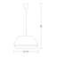 Spool 1-Light Single Schoolhouse Pendant