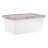 17 Qt [4.25 Gal] Snap Top Plastic Storage Box