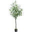 Faux eucalyptus artificiels avec eucalyptus-440272940