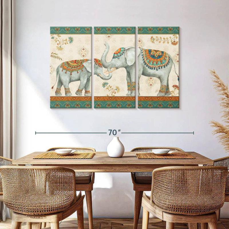 Elephant Walk I, 36" H x 57" W