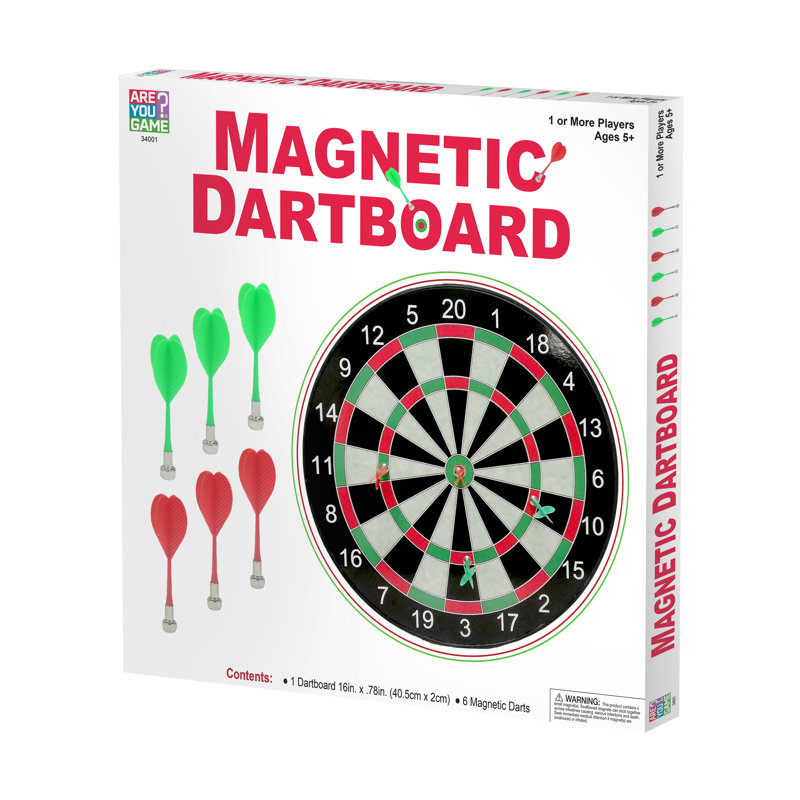 Jeu de fléchettes magnétique avec fléchettes