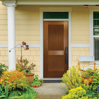 VDomDoors Ballucio 34.15'' x 79.2'' Wood Front Entry Doors