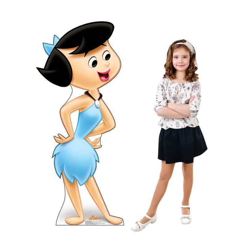 Betty Rubble (The Flintstones) carton debout