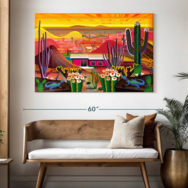 Las Palmas, 34" H x 51" W
