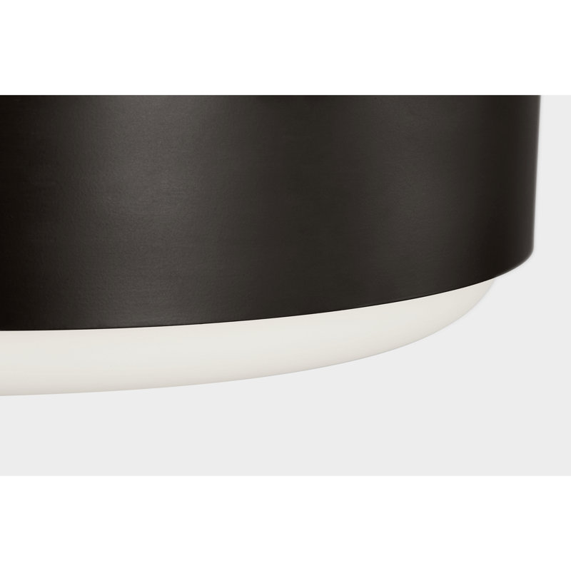 Casas 3 - Light LED Flush Mount, Aged Iron, 60
