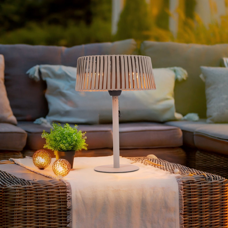 Chauffe-terrasse électrique portatif 1500W, Nougat
