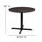 36" Round Multi-Purpose Conference Table - Meeting Table for Office-1692136964