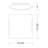 Tecla 1 - Light Simple Geometric Semi Flush Mount-14760663-14760666