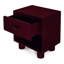Jolene 1 - Drawer Solid Wood Nightstand