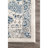 Kristine Power Loom Performance Oriental Blue Rug-880453754