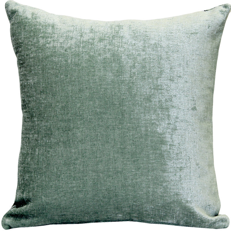 Ravenna Damask Chenille Reversible Throw Pillow, Blue