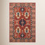 Adrien Red Beige Blue Hand-Tufted Wool Rug