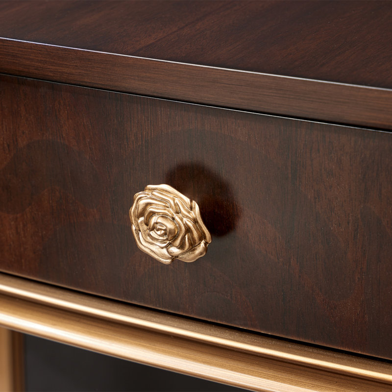 Meuble-lavabo Camellia Field - Pacane chaud