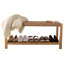 Banc de la collection Newport avec siège en corde tissé à la main Alaterre Furniture-2087209544