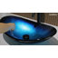 Lavabo de salle de bain vasque ovale en verre 21,5 "avec bonde escamotable-118628278