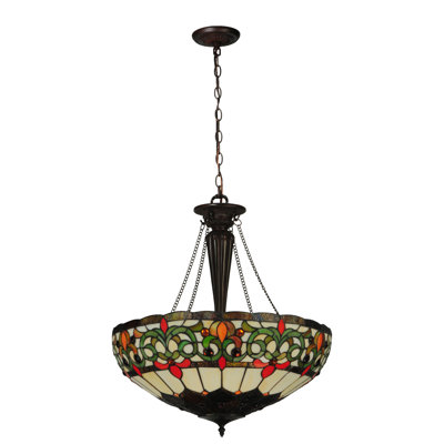 Luminaire suspendu unique et spectaculaire à 3 lumières