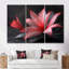 Goulart - Ensemble de décoration murale hibiscus-107196494-107196496