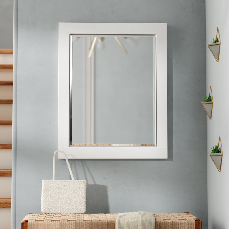 Miroir mural Pichardo, Blanc
