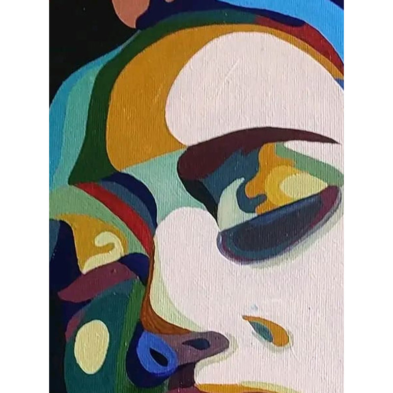 Solitude - une paix | Acrylique sur toile | Par Kashiram Kharde