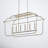 6 - Light Dimmable Lantern Geometric Chandelier-240241648