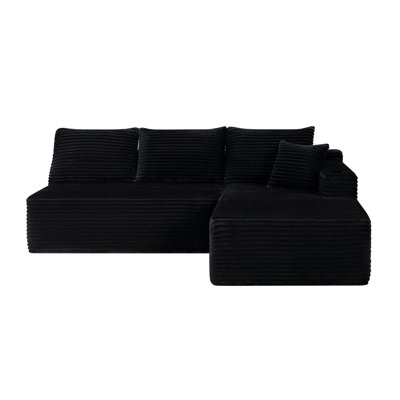 96" Cloud Sectional Couch with L-Shape Chaise