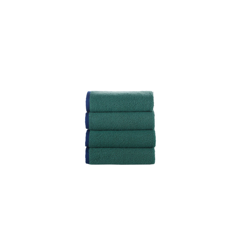 Turkish Cotton Midweight Washcloth, Deep Jungle