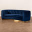 3 Seater Velvet Sofa